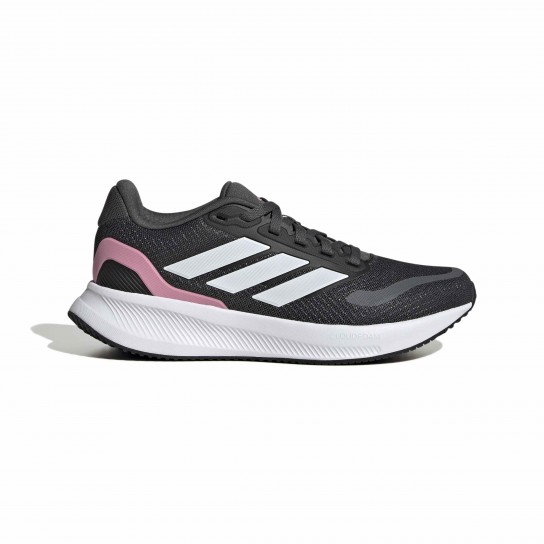 Adidas Runfalcon 5 J - Cinza/Rosa